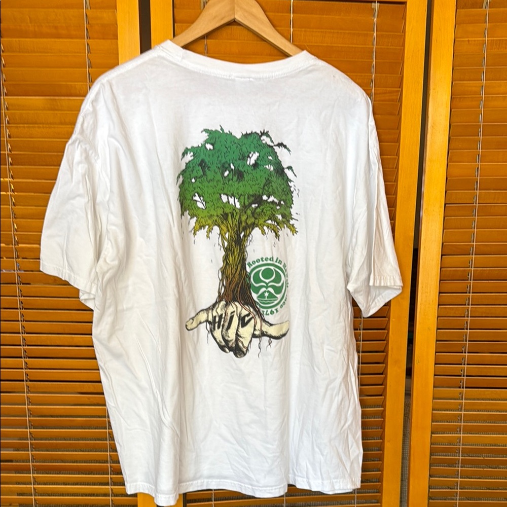 White tee shirt Hawaii - Picture 5 of 7